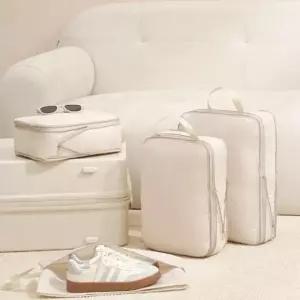 압축 미누스 세트 파우치 용품 필수품 소품 여행 수납 가방