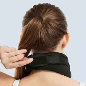 목고정 벨트 바른 체형 만들기 찍찍이 압박 일자 현대인 필수품 목 지지대 매쉬소재