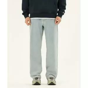 LEE 맨 스트레이트핏 데님 바지 인디고 라이트 LE2401IP31IL 468744