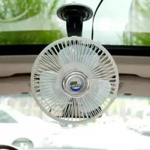 차량용usb선풍기 유리흡착식 차량용 선풍기 자동차선풍기 12V용 6IN