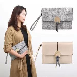 금장 장식 럭셔리 여자 클러치백 숄더백 겸 크로스백 여성숄더백 미니토트백