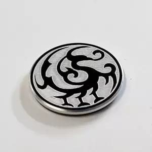 CNC 삼족오 골프 볼마커 자석클립 종이포장 세트 고구려 전통문양 캐디용품 TA3822673