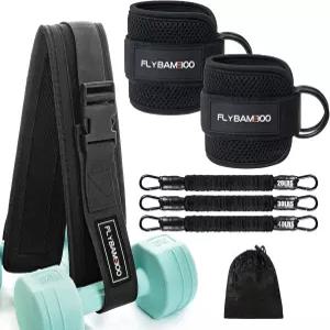 운동용 커프스가 있는 웨이트 및 발목 저항 밴드용 힙 스러스트 벨트 덤벨 헤비용 케틀벨 플레이트 레그