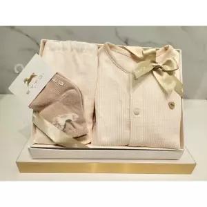 [에뜨와](강남점)임신출산백일선물) 코코 7부 내의+양말세트(07T3 57602)