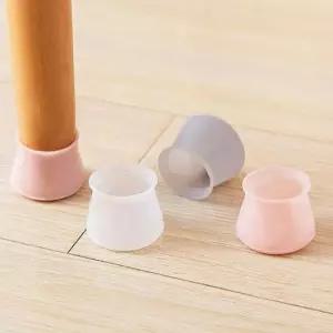 테이블발커버 의자 발커버 실리콘 소음방지 다리 캡 4P