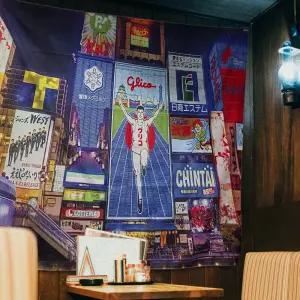 M 도톤보리 포스터 패브릭 대형