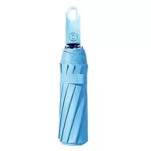 고리 양우산 3단 우산 전자동 양산 미니 자외선차단우산 겸우산