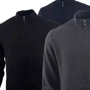 [RIZPICK]차이나 오픈 스웨트 집업 겨울용 기모 스웨트셔츠 남자