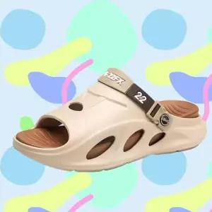 [RIZPICK]구멍 슬리퍼 바다 샌들 남성 캐주얼 슈즈 물놀이슬리퍼 샌들 여름