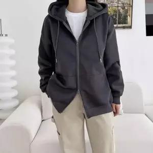 [RIZPICK]루즈핏 빅사이즈 후드 집업 남녀공용 커플 후드 집업 캐주얼 간절기