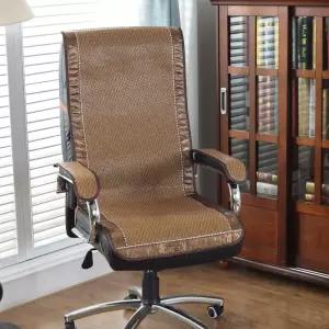 여름용 대나무 의자 시원한 커버 땀방지