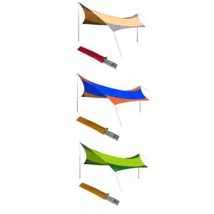 다용도 해변 휴가 타프 멀티 낚시 캠핑장 바캉스 소품 용품 여행 야외 피크닉 헥사 캠핑