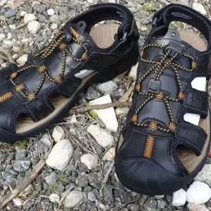 가죽샌들 8009 발로 트레킹샌들 가죽 여름샌들 아쿠아슈즈