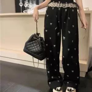 엘로이 리본팬츠 레이 이너웨어 스 사계절 팬츠 데일리룩 여성 봄신상