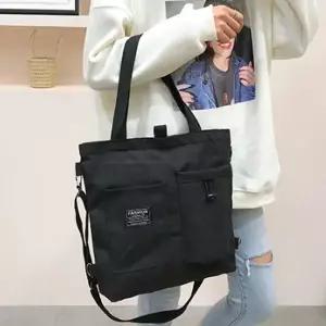 튼튼한 데일리 패션 가방 숄더 크로스 가방 패브릭 에코백숄더백