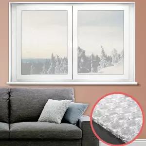 뽁뽁이 창문 단열 시트 결로방지 유리창 단열 시트 겨울철 보온