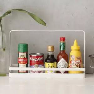 양념통 정리함 철제 조미료 수납랙 주방 양념병 선반