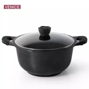 [RIZPICK]블랙펄 세라믹 주물 곰솥냄비