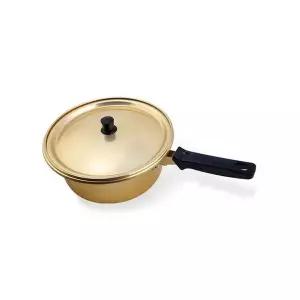 [RIZPICK]1인용 라면 전용 냄비 양은 가벼운 노란냄비 16cm