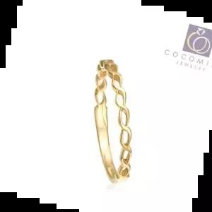 패션반지 꽈베기 금반지 골드링 반지 애끼 14K R-14