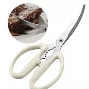 [RIZPICK]바베큐 곡선형 고기 조리 식품 캠핑용 가위 다용도 주방