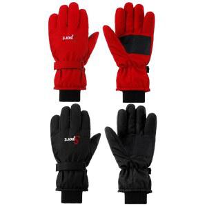 eAj 지어 2켤레 겨울 스키 장갑 남성용 방수 스노우 장갑 추운 날씨 남성용 조절식 스노보드 장갑