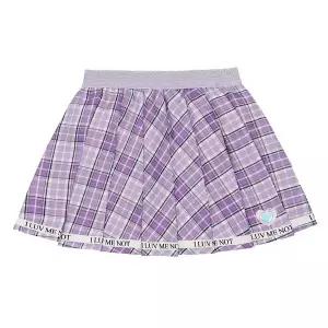 [티파니](강남점)보라 체크 주름 SK(T52KAS040)