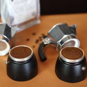 모카포트 도징링 커피 충전 툴 이중밸브 호환 홈카페 도구