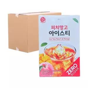 [박스] 송원식품 제로슈거 피치망고 아이스티 20T 24입