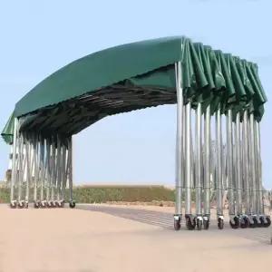 지역 축제 야유회 행사용 포장마차 접이식 자바라 천막