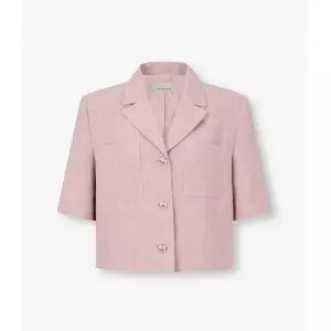 [VOV]린넨 블렌드 헤링본 크롭 자켓 712521050153_s