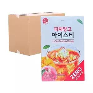 [박스] 송원식품 제로슈거 피치망고 아이스티 20T 24입