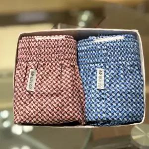 [와코루]남성 면100수 기하나염 써포트망 트렁크세트 (WMP5429B)_s