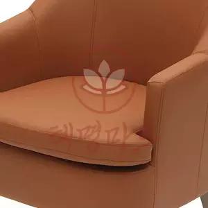 [혜명마트] 거실 소파 의자 1인용 브라운 쇼파 라운지 레트로 편한한