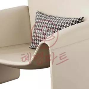 [혜명마트] 소파의자 1인용 화이트 좌식 업소용 간이 업소 로비의자