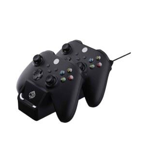 콜렉티브 마인드 듀얼 충전 Xbox Series X/S 호환 충전소, 두 개의 충전식 배터리 포함