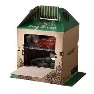 [RIZPICK]꾸버스 올인원 훈제박스 훈제바베큐 만들기 그릴