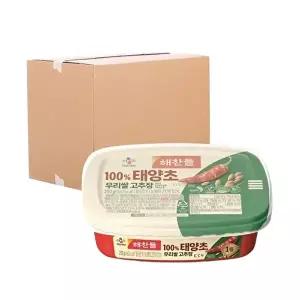 [CJ ENM][박스] CJ 해찬들 우리쌀 태양초 골드고추장 200g 32입