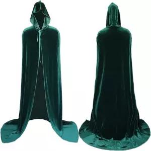 벨벳 망토 마법사 후드 파티 남성 여성을 위한 할로윈 코스프레 의상 53