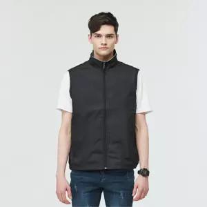 심플 작업조끼 캐주얼 카라 단체복
