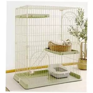 철제 철장 고양이 중형 울타리 반려묘 2단 접이식 반려묘철장