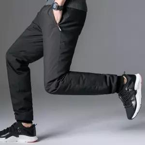 팬츠 면 남사친 겨울 기본 도톰 다운팬츠 다운 두꺼운 화이트오리털 린넨 박시 M스포5