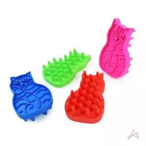 캣 실리콘 브러쉬 고양이빗 고양이그루밍