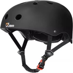 JBM 스케이트보드 헬멧 - 스쿠터 롤러 스케이트 인라인 위한 가볍고 조절 가능하며 통풍이 잘되는