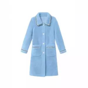 모직 겨울 시크 슬림핏 여성패션 모조밍크 루즈핏 코트 DL4