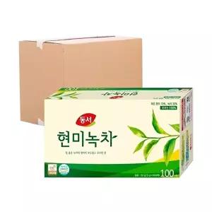 [동서식품][박스] 동서 현미녹차 100T 24입