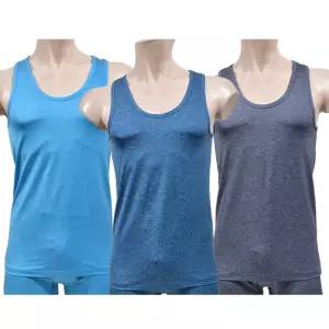 시원한 촉감 남성 자연 인견 베이직 런닝 3매입