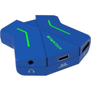 PS5 키보드 및 마우스 어댑터용 HYCARUS NOT PS4, Xbox One, Xbox Series X/S, N-Switch와 호환되며 FPS, TPS, RTS 등의 게임에 완벽합니다.