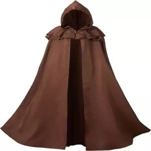 기프트디거 르네상스 여성용 후드 망토 성인 중세 빈티지 바이킹 할로윈 의상