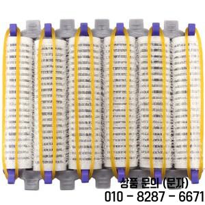 24Pcs 헤어 루트 파마 막대 바 클립 및 고무 밴드가있는 경기자 살롱 나일론 후크 & 롤러 스타일링 도구